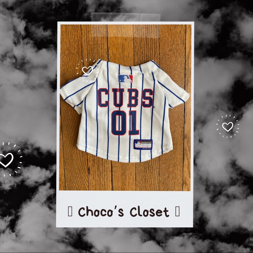 Chicago Cubs Pet Jersey ~ XS